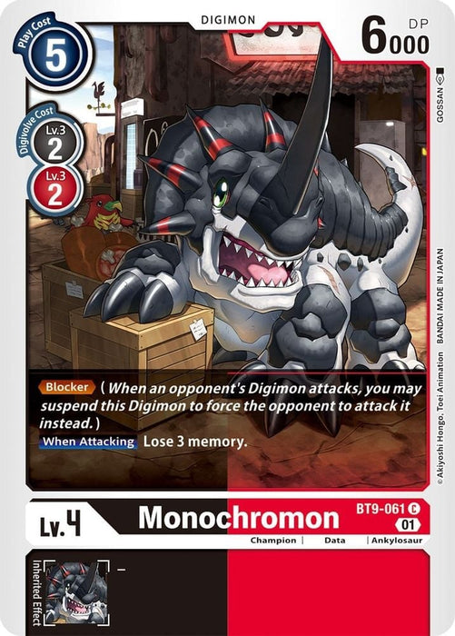 Monochromon (#BT9-061 C) (X Record) Near Mint 