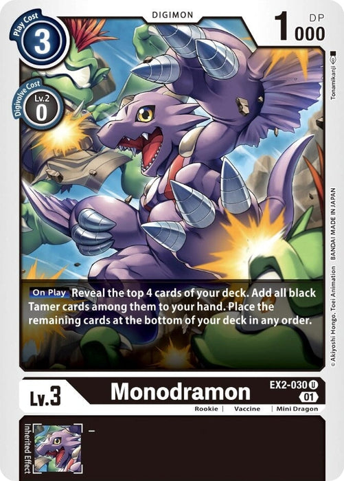 Monodramon (EX2-030 U) 
