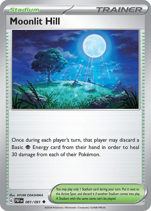 Moonlit Hill (081/091) [Scarlet & Violet: Paldean Fates] 