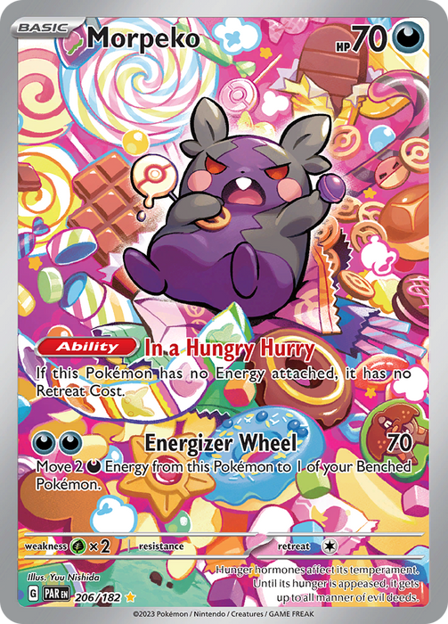 Morpeko (206/182) [Scarlet & Violet: Paradox Rift] 