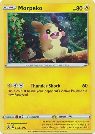 Morpeko (SWSH012) [Sword & Shield: Black Star Promos] 
