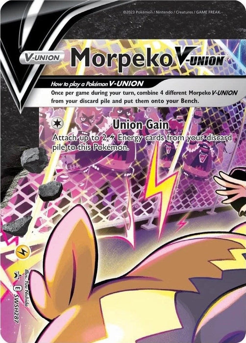 Morpeko V-Union (SWSH287) [Sword & Shield: Black Star Promos] 