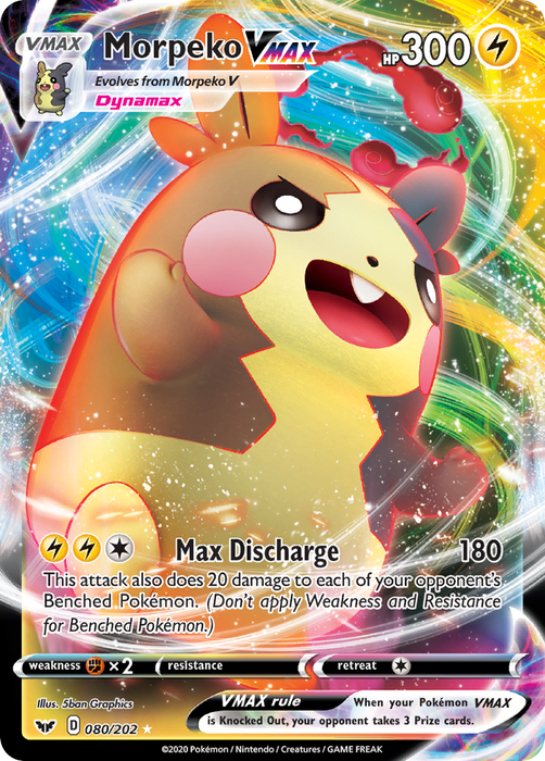 Morpeko VMAX [SWSH01: Sword & Shield Base Set] 
