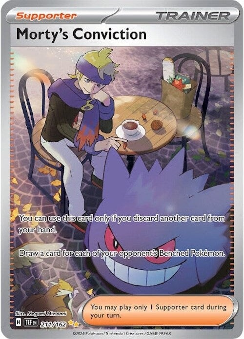 Morty's Conviction (211/162) [Scarlet & Violet: Temporal Forces] 