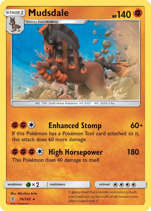 Mudsdale (Prerelease Kit Exclusive) [Deck Exclusives] 