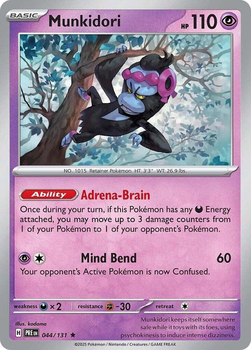 Munkidori (044/131) [Scarlet & Violet: Prismatic Evolutions] 