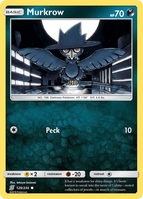 Murkrow (129/236) [Sun & Moon: Unified Minds] 