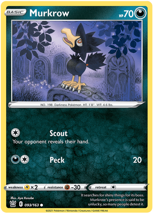 Murkrow [SWSH05: Battle Styles] 
