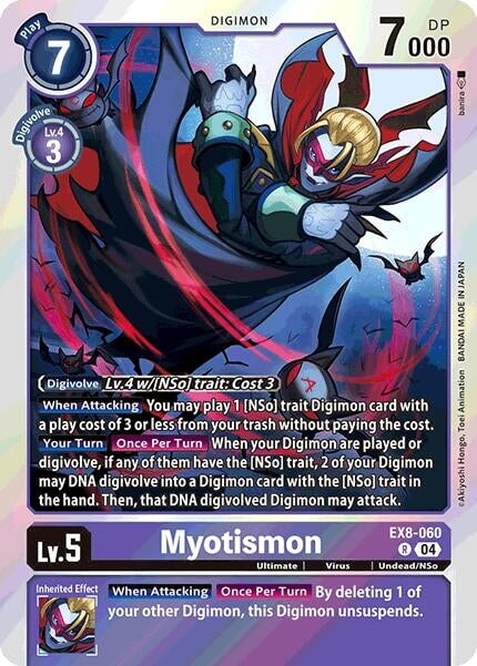 Myotismon (EX8-060 R) 