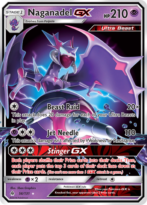 Naganadel GX [SM - Forbidden Light] 