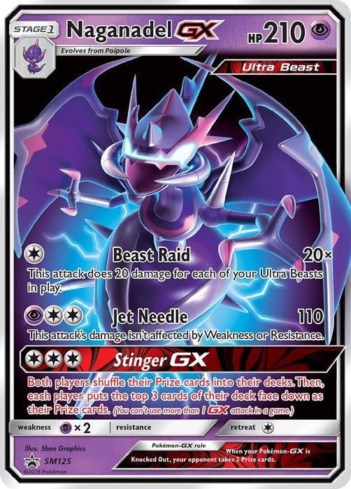 Naganadel GX (SM125) [Sun & Moon: Black Star Promos] 