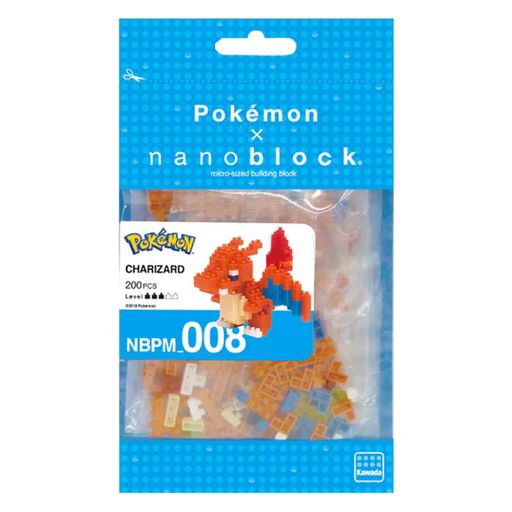 Nanoblock - Pokemon Charizard 