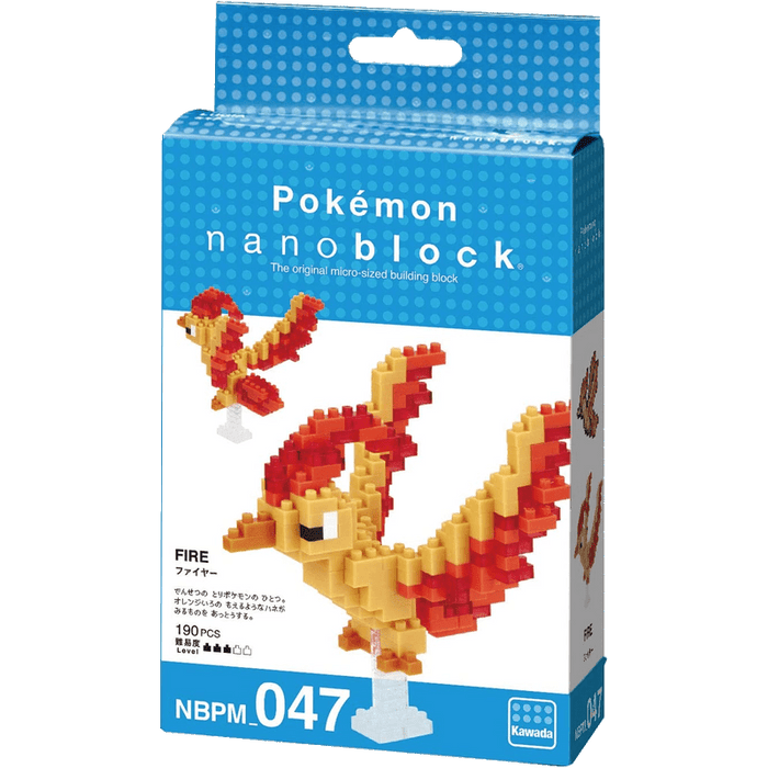 Nanoblock - Pokemon Moltres 