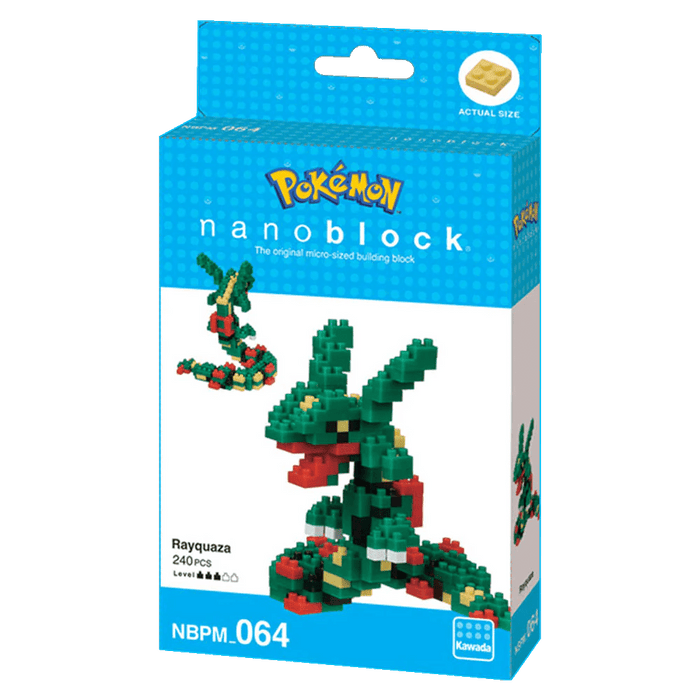 Nanoblock - Pokemon Rayquaza 