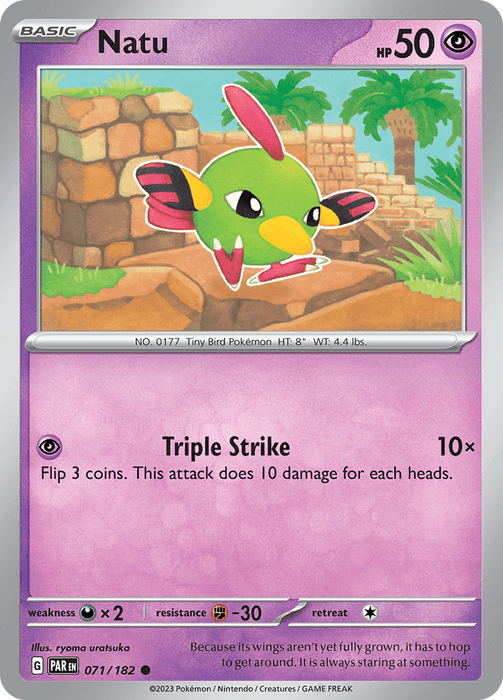 Natu (071/182) [Scarlet & Violet: Paradox Rift] 