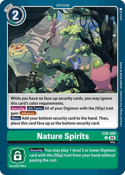 Nature Spirits (EX8-069 U) 