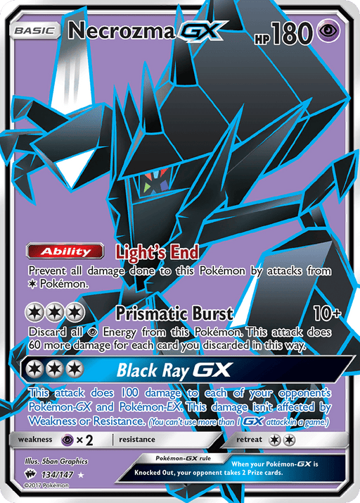 Necrozma GX (Full Art) [SM - Burning Shadows] 