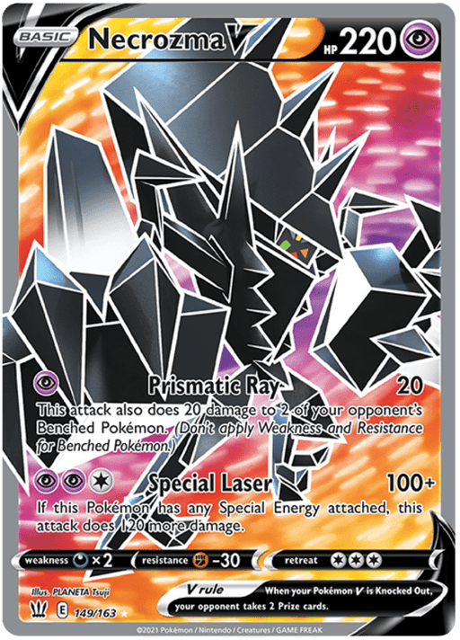 Necrozma V (Full Art) [SWSH05: Battle Styles] 