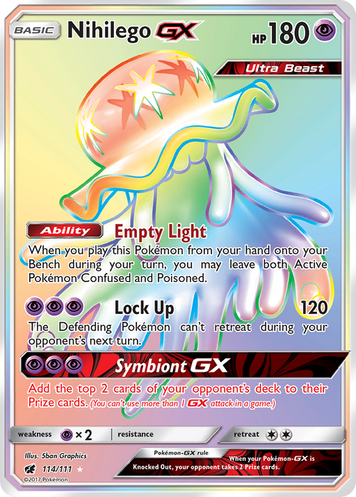 Nihilego GX (Secret) [SM - Crimson Invasion] 