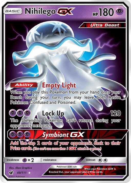 Nihilego GX [SM - Crimson Invasion] 