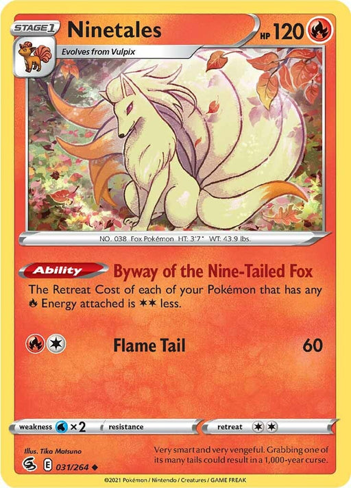 Ninetales (031/264) [Sword & Shield: Fusion Strike] 