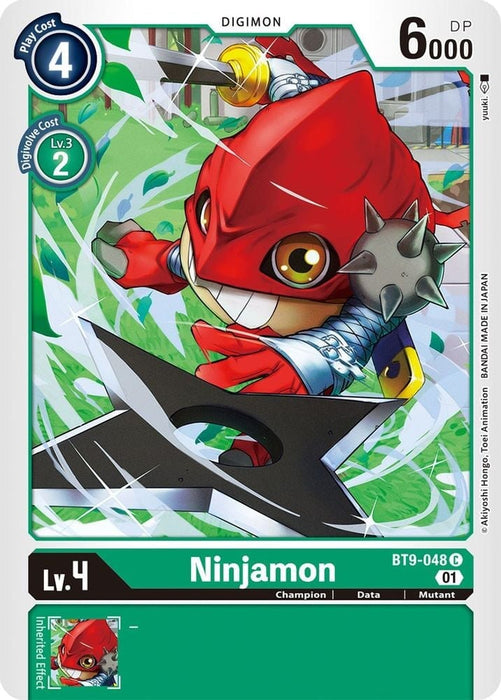 Ninjamon (#BT9-048 C) (X Record) Near Mint 