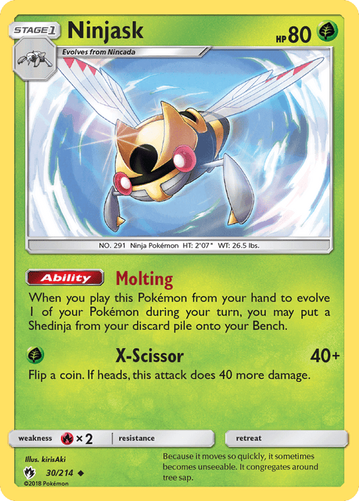 Ninjask [SM - Lost Thunder] 