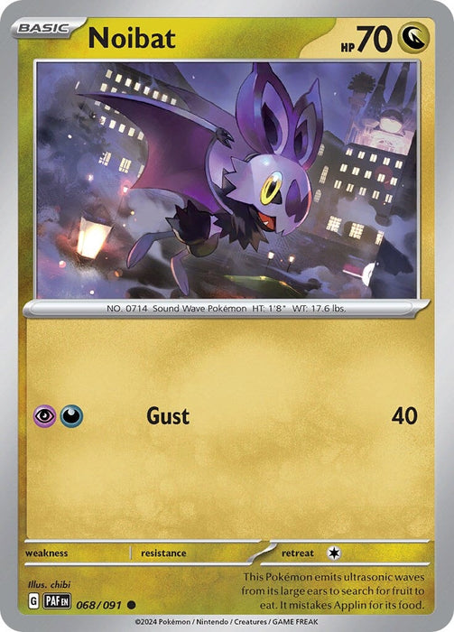 Noibat (068/091) [Scarlet & Violet: Paldean Fates] 