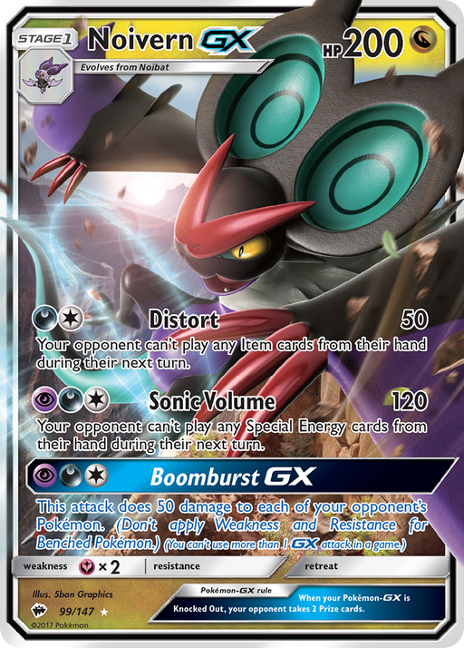 Noivern GX [SM - Burning Shadows] 