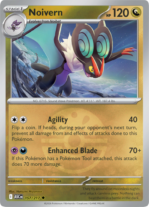 Noivern (Friend Ball) (157/217) [Mega Evolution: Ascended Heroes]