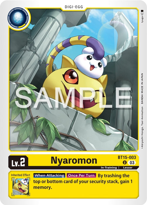 Nyaromon (BT15-003 U) 
