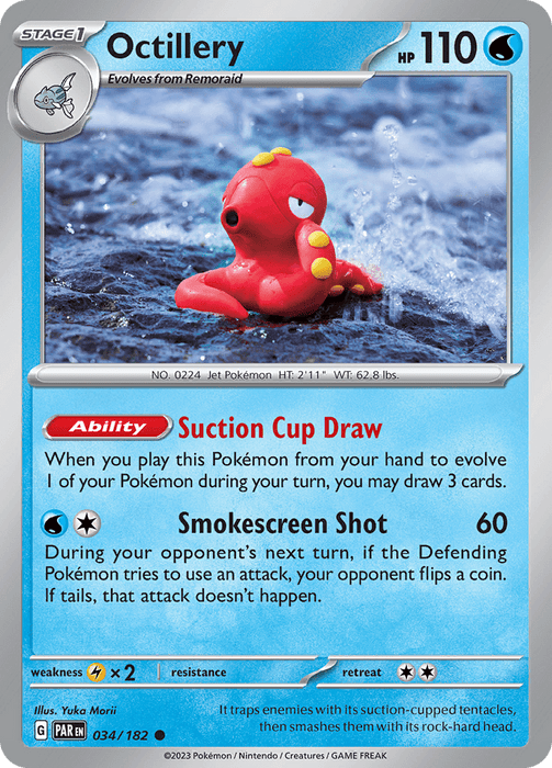 Octillery (034/182) [Scarlet & Violet: Paradox Rift] 