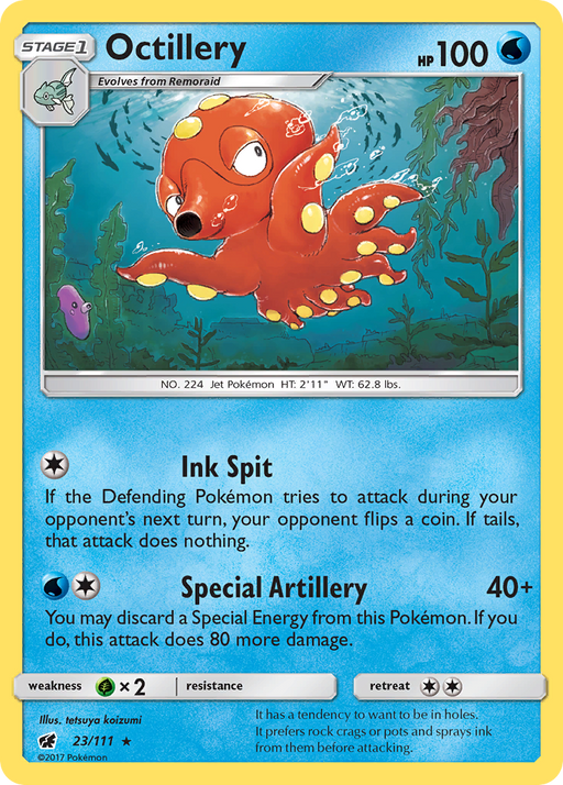 Octillery [SM - Crimson Invasion] 