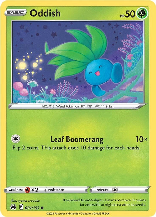 Oddish (001/159) [Crown Zenith] 