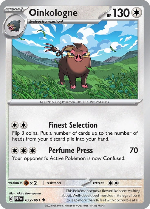 Oinkologne (072/091) [Scarlet & Violet: Paldean Fates] 
