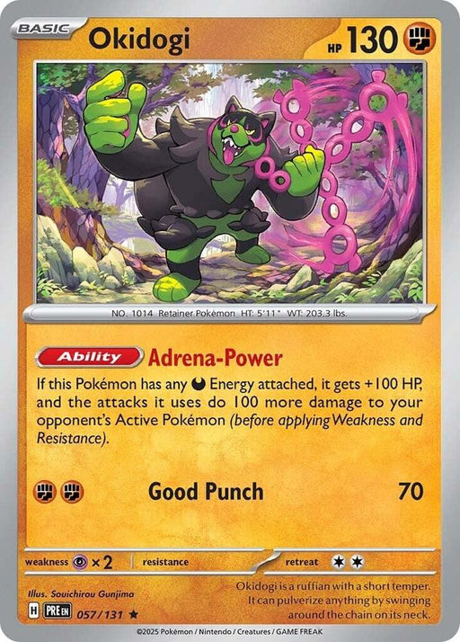 Okidogi (057/131) [Scarlet & Violet: Prismatic Evolutions] 