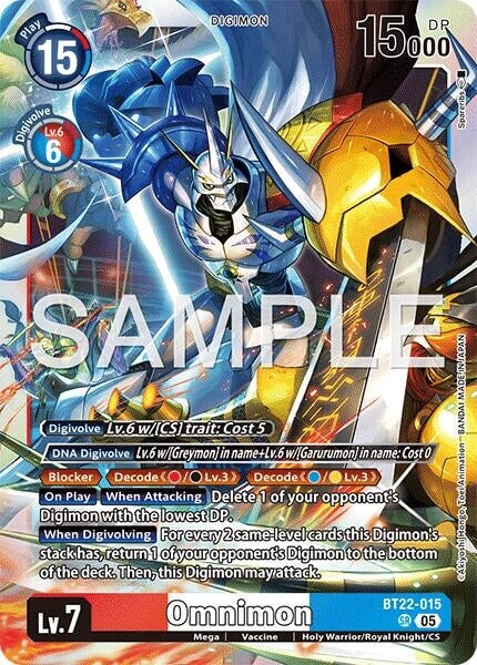 Omnimon (BT22-015 SR) 