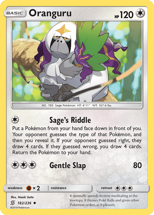 Oranguru (182/236) [Sun & Moon: Unified Minds] 