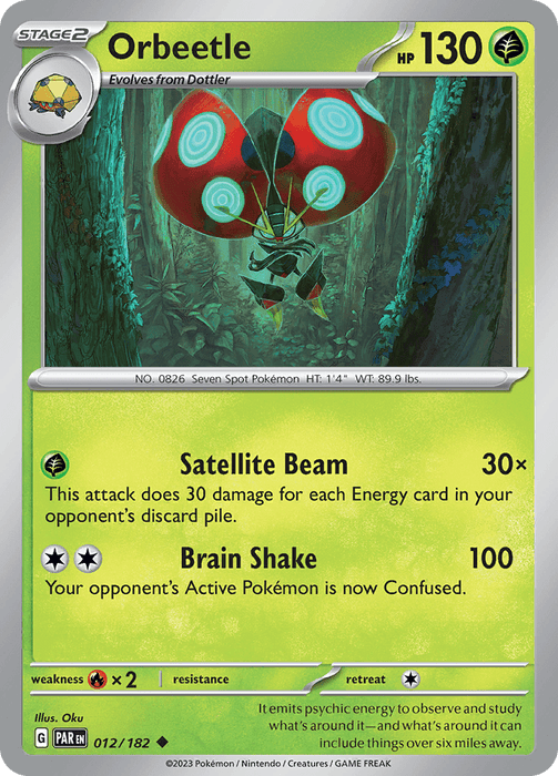 Orbeetle (012/182) [Scarlet & Violet: Paradox Rift] 