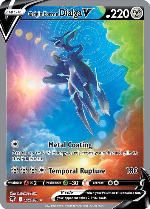 Origin Forme Dialga V (177/189) [Sword & Shield: Astral Radiance] 