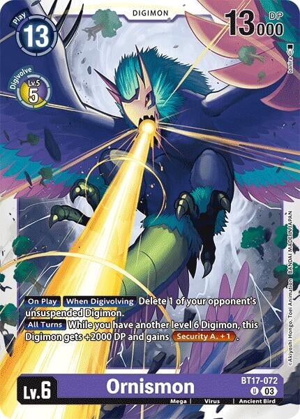 Ornismon (BT17-072 U) 