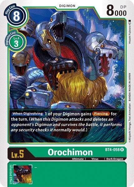 Orochimon (BT4-058 R) 