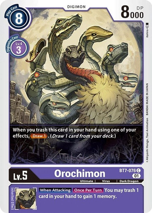 Orochimon (#BT7-076 C) (Next Adventure) Near Mint 