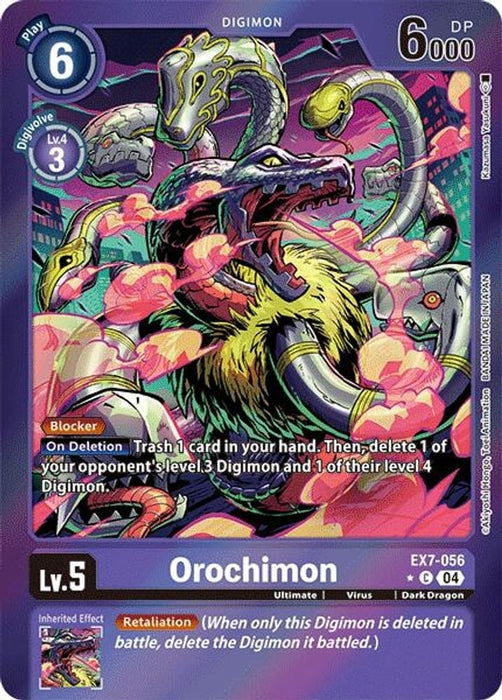 Orochimon (Foil) (#EX7-056 C) (Digimon LIBERATOR) Near Mint Foil 