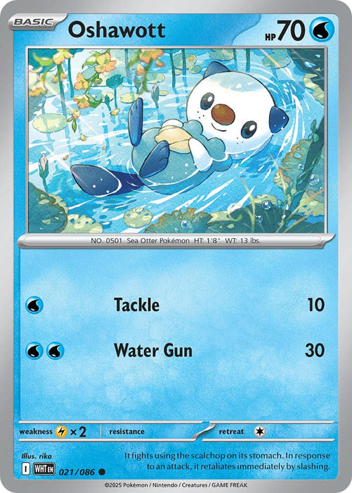 Oshawott (021/086) [Scarlet & Violet: White Flare] 