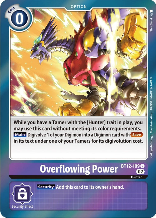 Overflowing Power (BT12-109 R) 