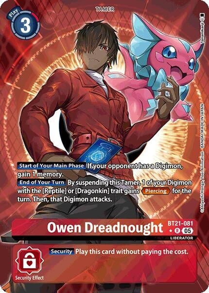 Owen Dreadnought (Alternate Art) (BT21-081 R) 