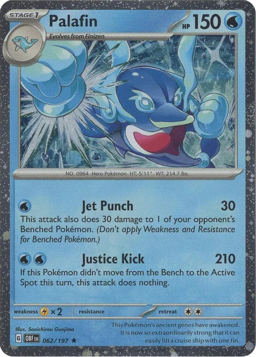 Palafin (062/197) (Cosmos Holo) [Scarlet & Violet: Black Star Promos] 
