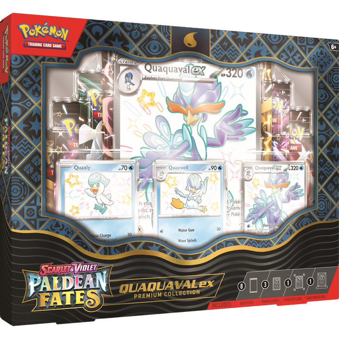 Paldean Fates Premium CollectionQuaquaval ex 