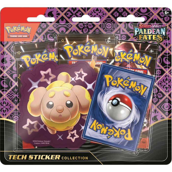 Paldean Fates Tech Sticker CollectionFidough 